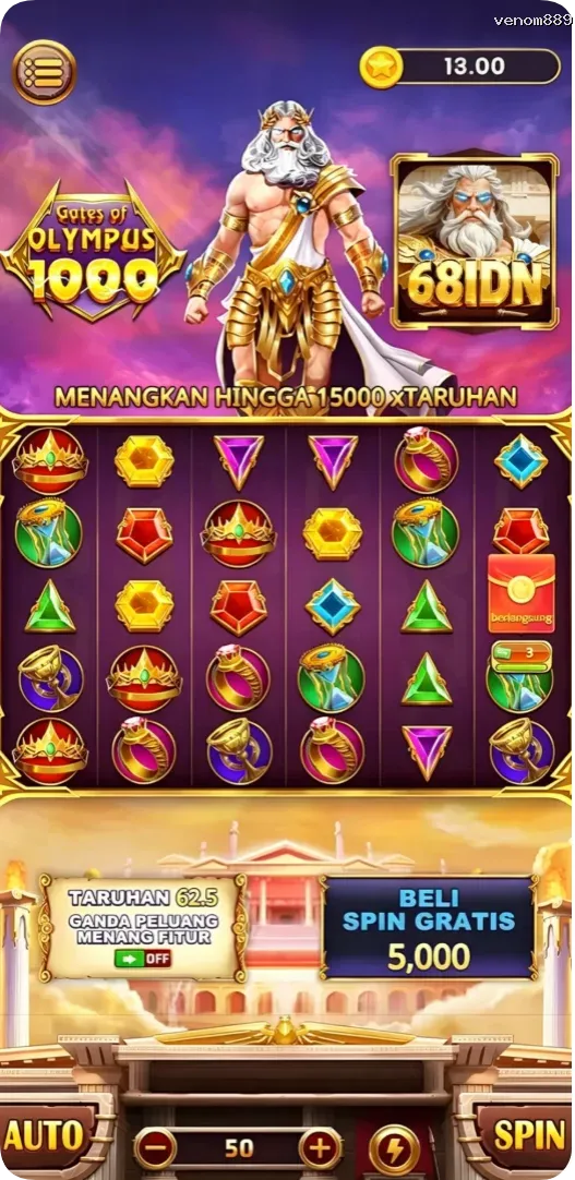 venom889 Tangkapan Layar - APK Resmi